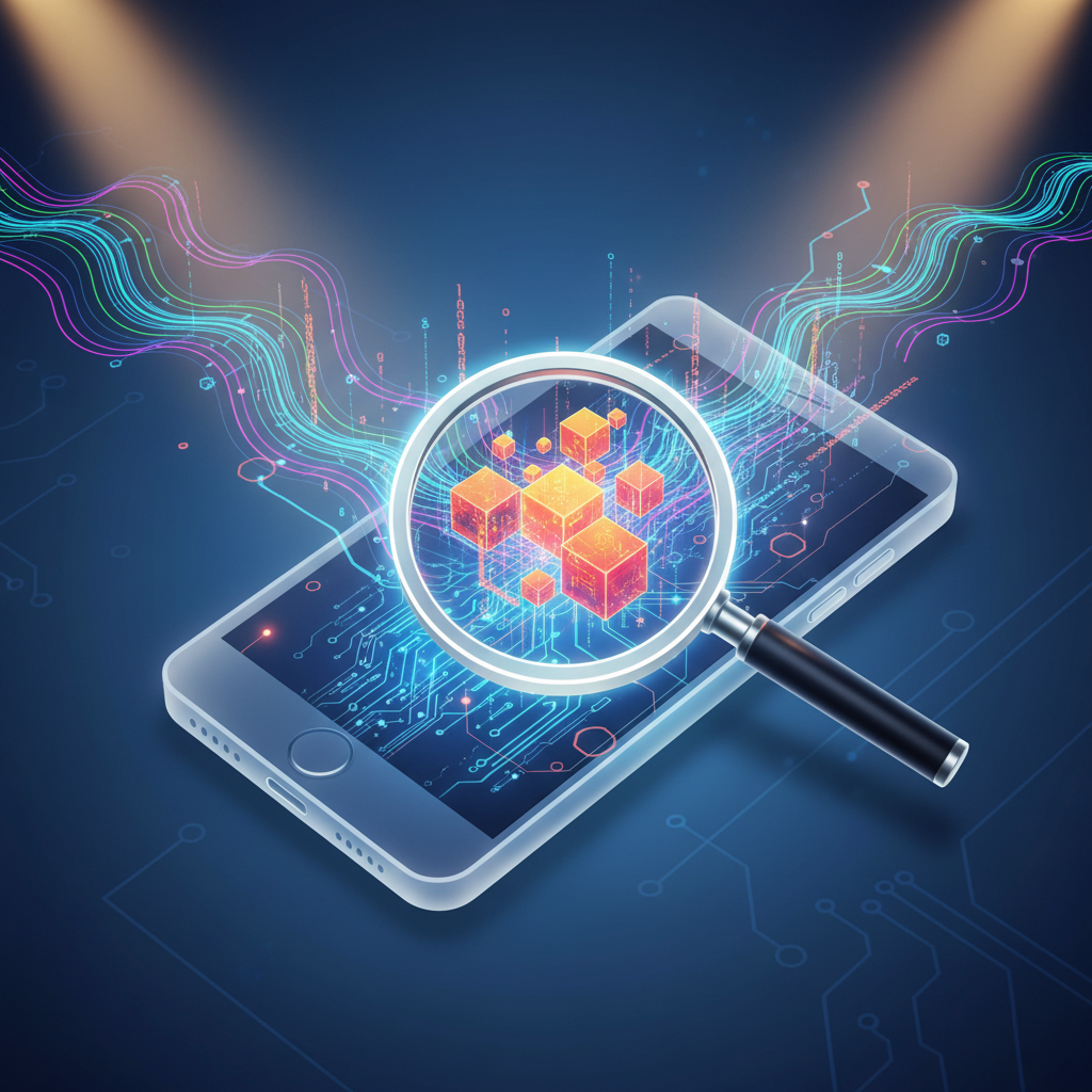 음성 데이터 인식 및 보안 개념 이미지