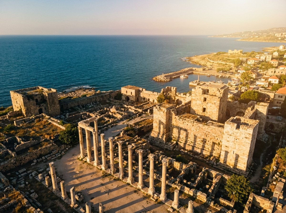 비블로스 유적지 전경