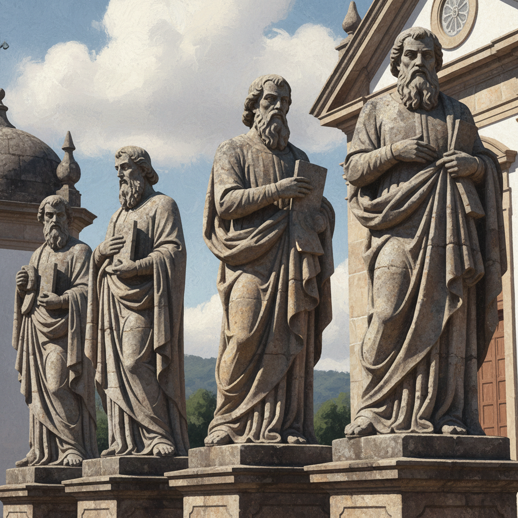 알레이자지뉴의 12선지자 조각상