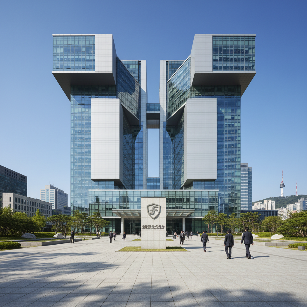 대한민국 금융 당국 건물 전경
