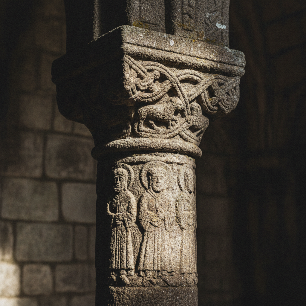 아스투리아스 왕국의 독특한 석조 건축 양식