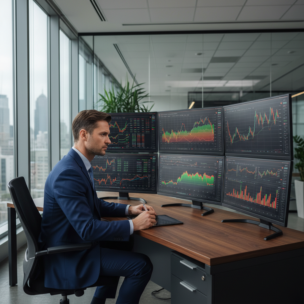 주식 시장 지표를 분석하는 투자 전문가