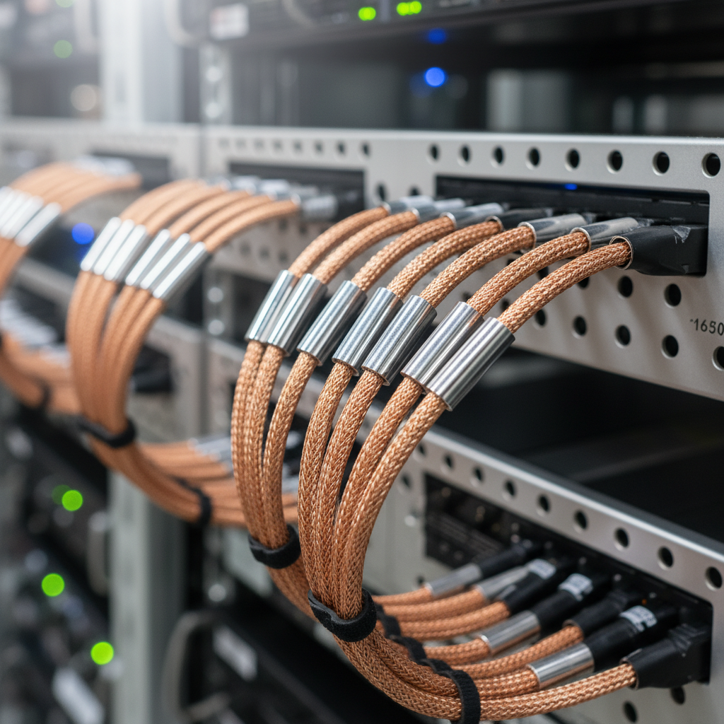 초고속 데이터 전송을 위한 능동형 전기 케이블 구조