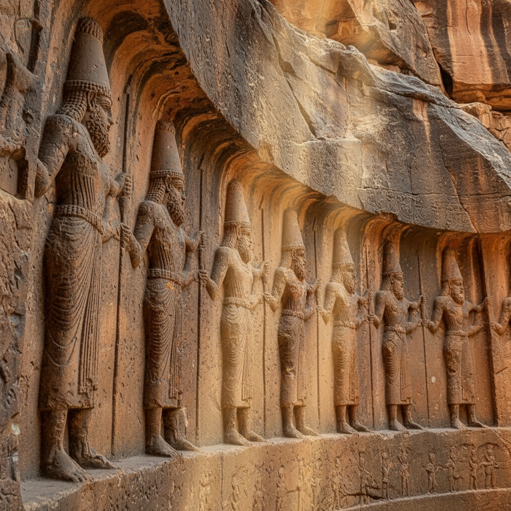 야즐리카야 암벽 조각