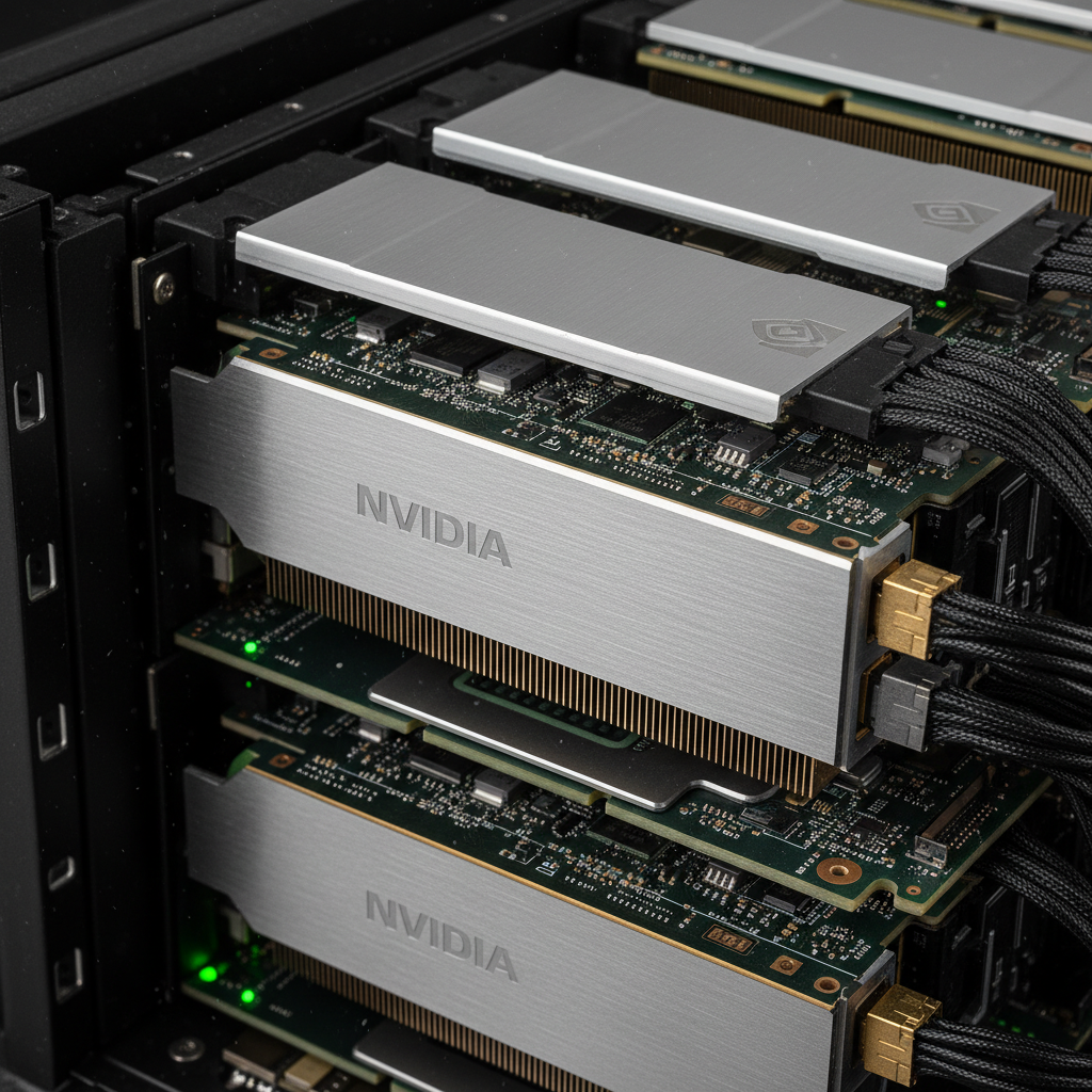고성능 엔비디아 칩셋 배열