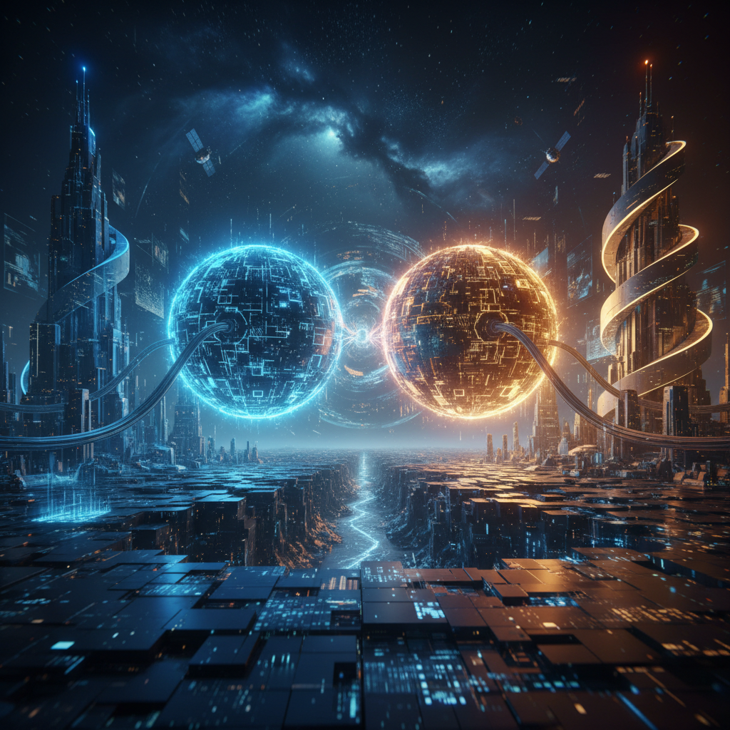 AI 기술 패권을 둘러싼 글로벌 경쟁의 모습