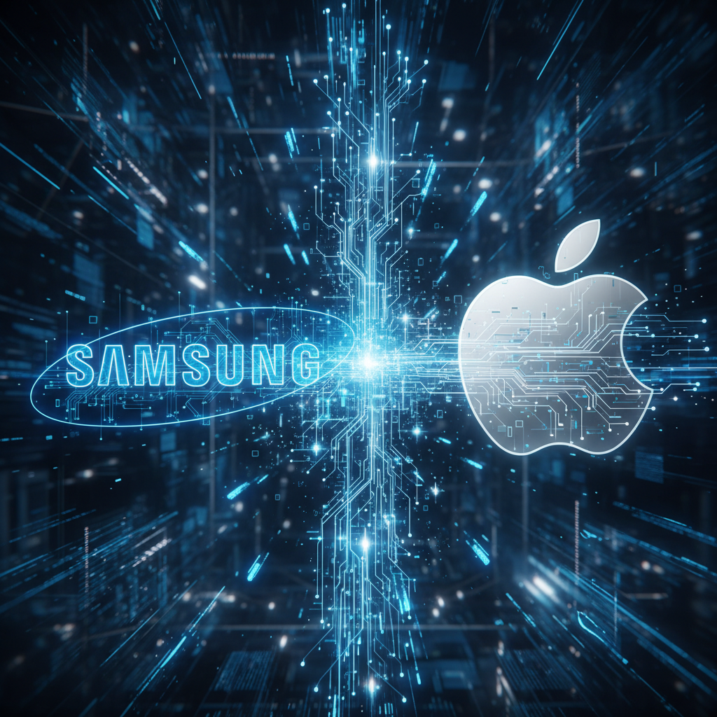 삼성과 애플의 AI 기술 경쟁 구도