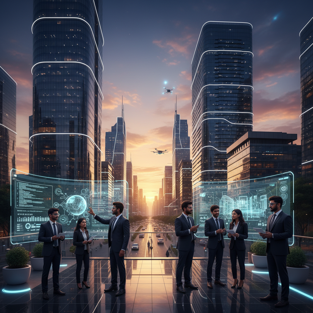 인도의 첨단 IT 단지와 기술 인재들