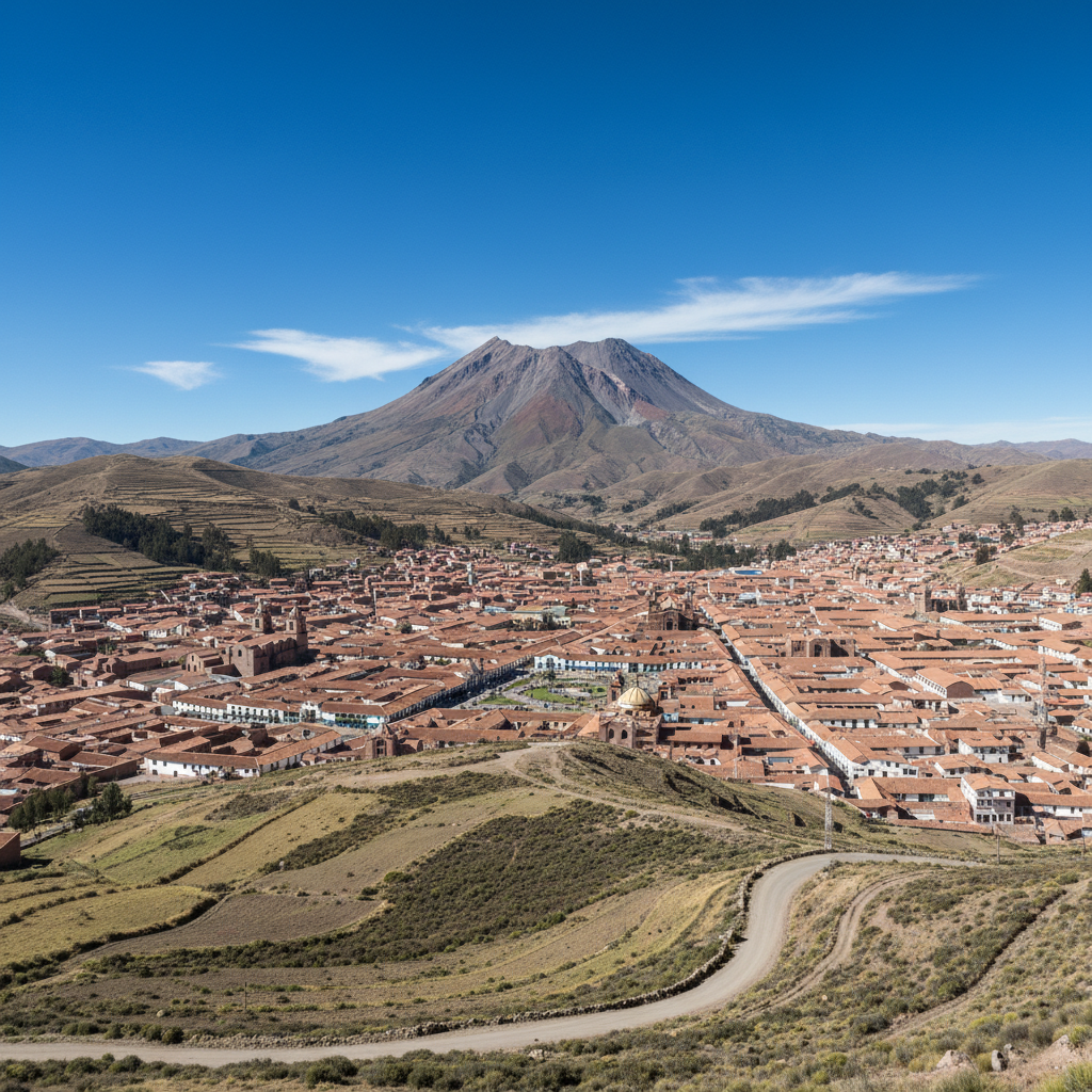 포토시 전경과 세로 리코 산