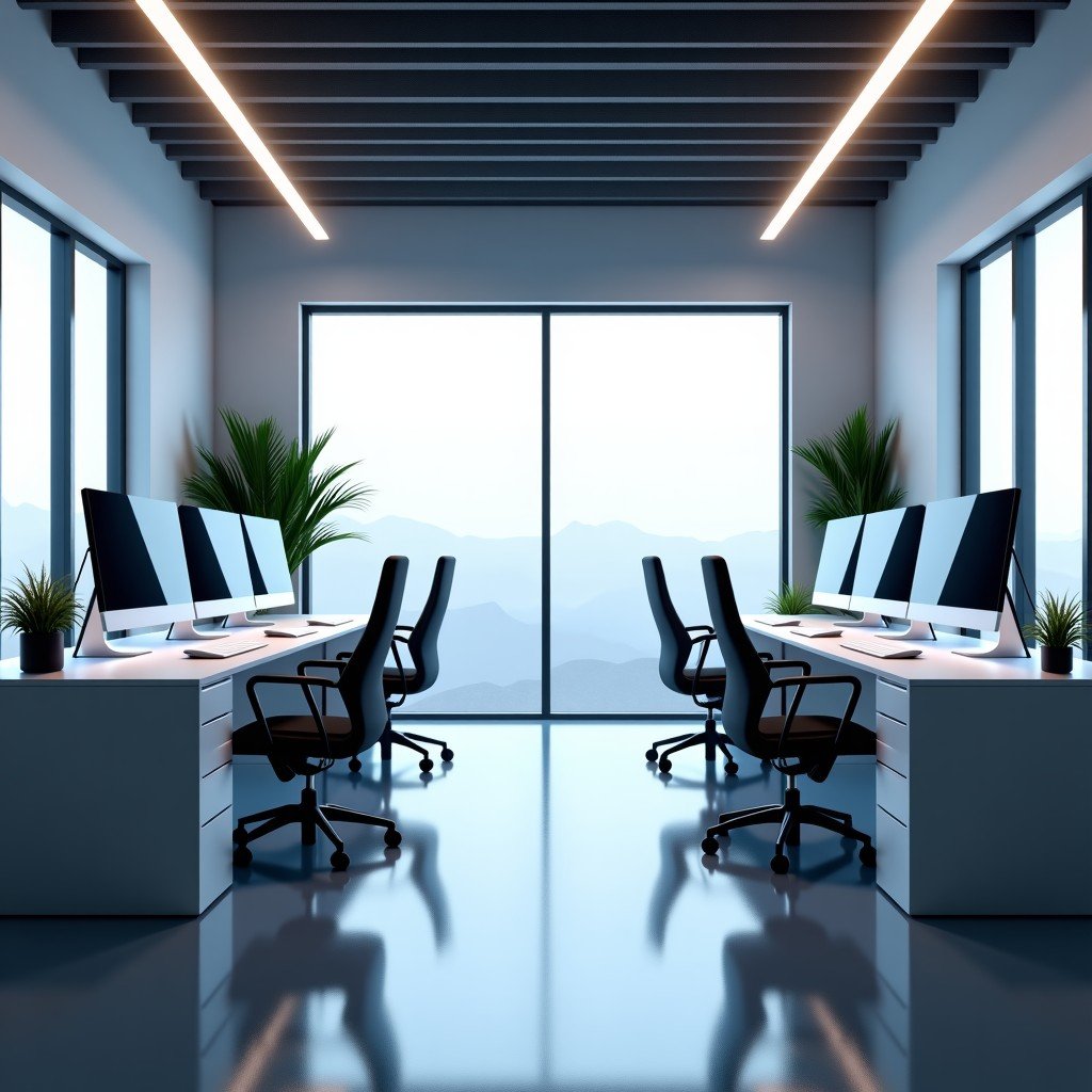 AI 기술로 변모하는 현대 사무실 환경