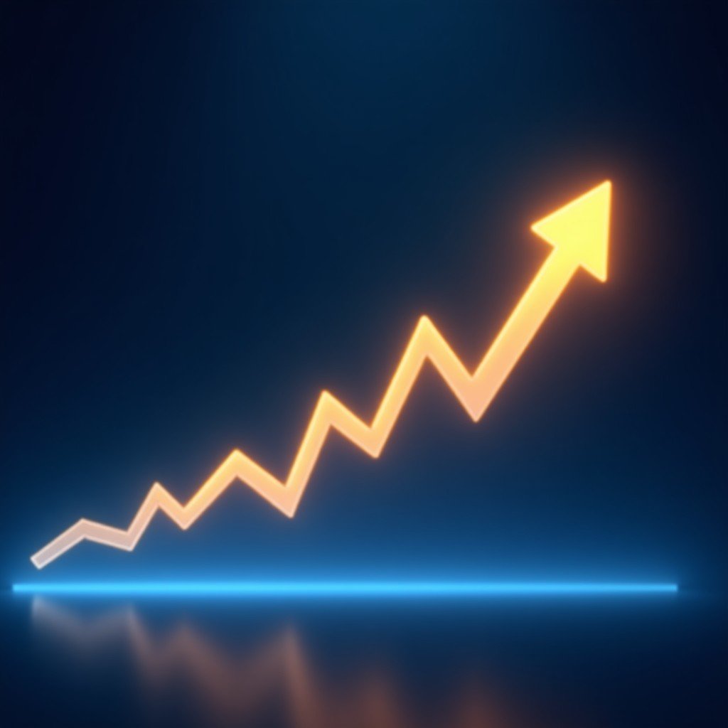 팔란티어 주가 상승을 보여주는 시장 차트