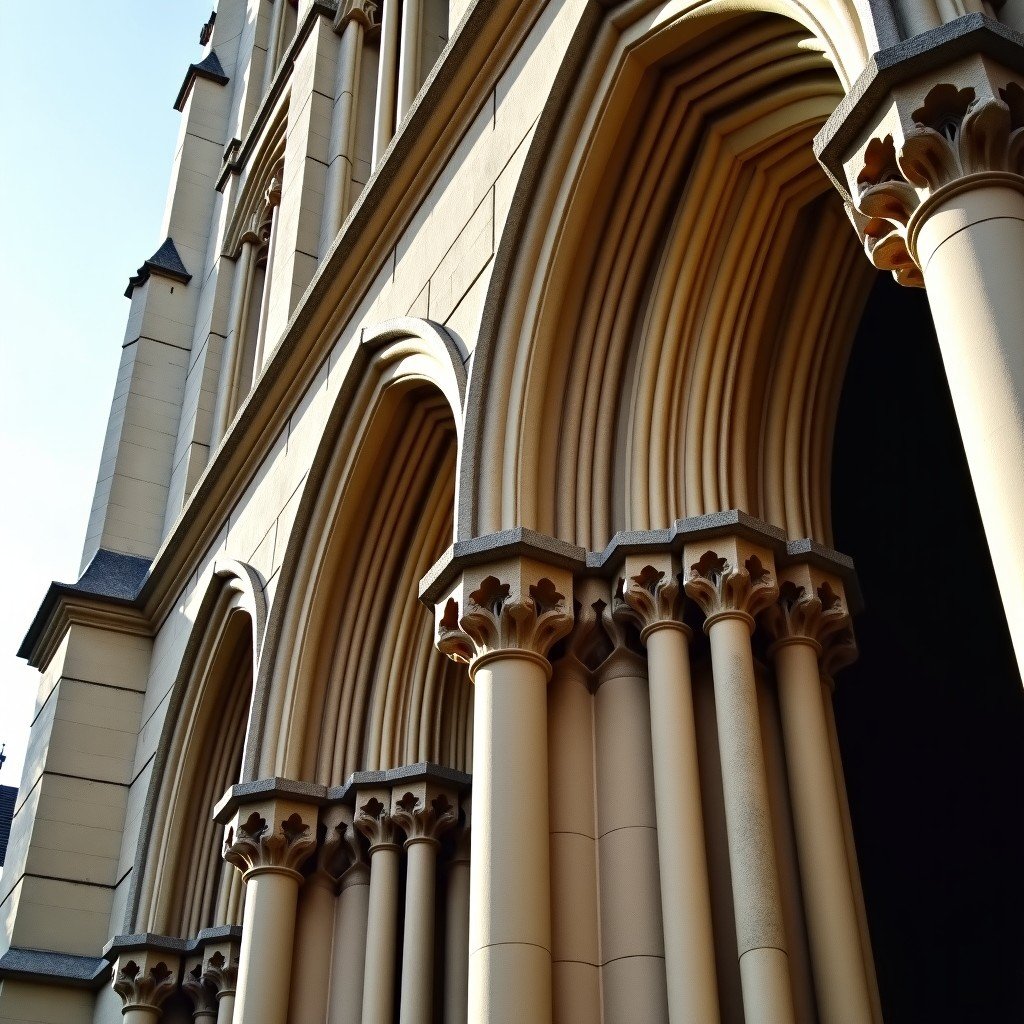 정교한 고딕 양식의 웨스트민스터 사원