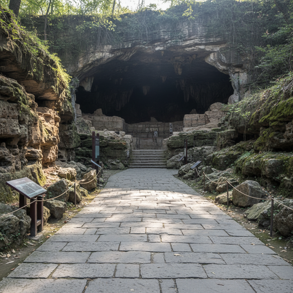 유적지 내부 관람로