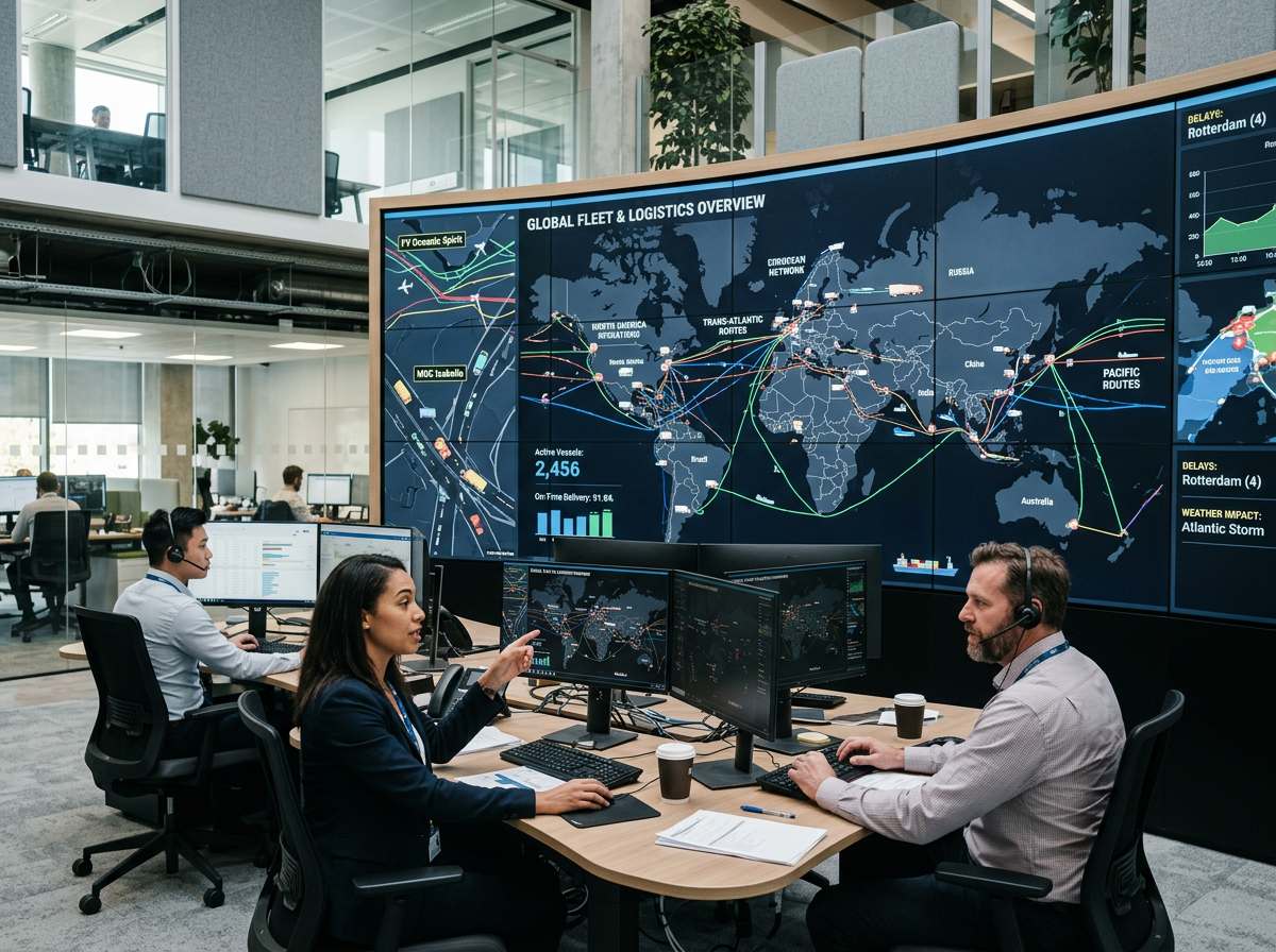 포드 프로 기술 팀의 데이터 센터