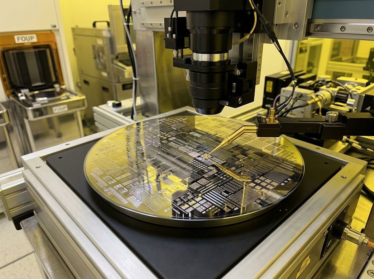 반도체 웨이퍼 공정 작업