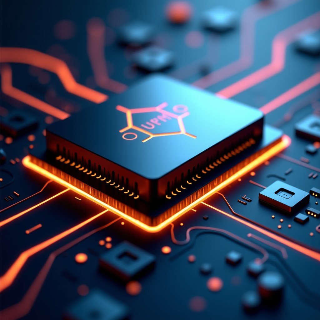 미래지향적인 AI 반도체 컨셉