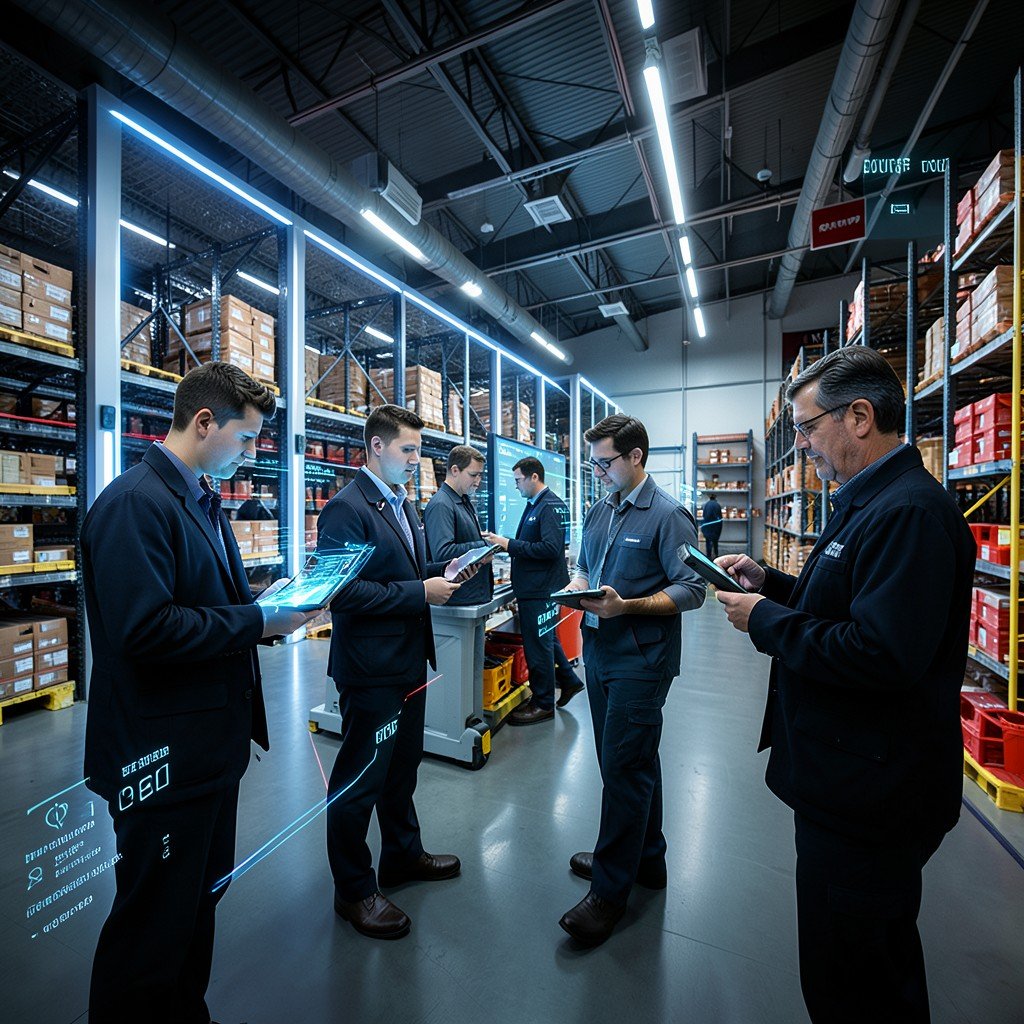 FedEx 물류 현장과 AI 기술