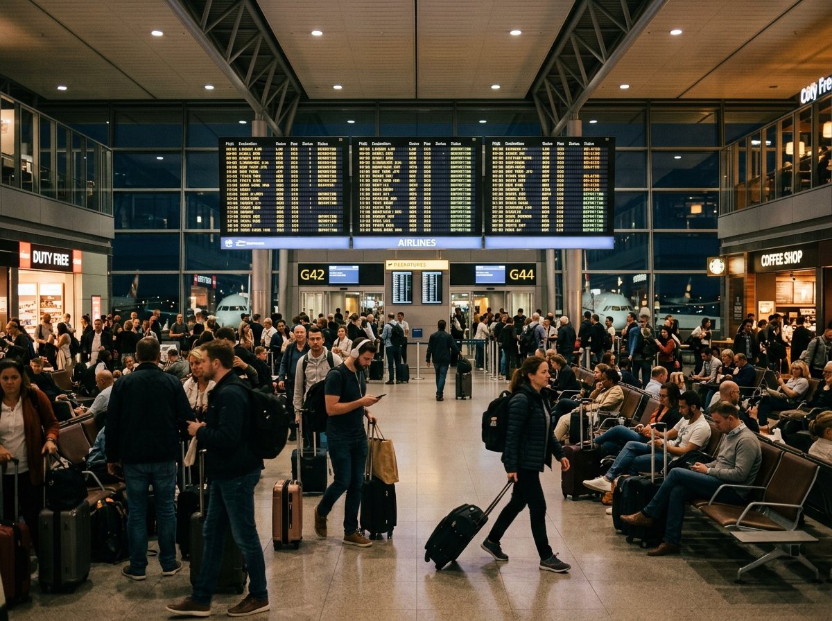 워싱턴 인근 공항의 모습
