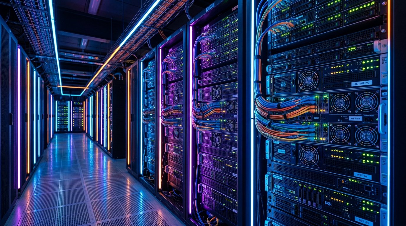 인공지능과 클라우드 컴퓨팅 서버실