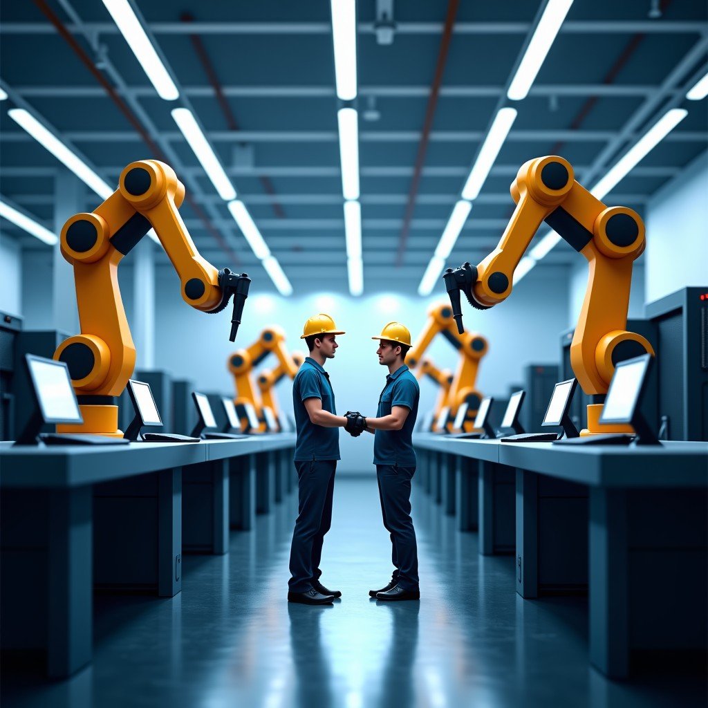 기술이 공존하는 산업 현장