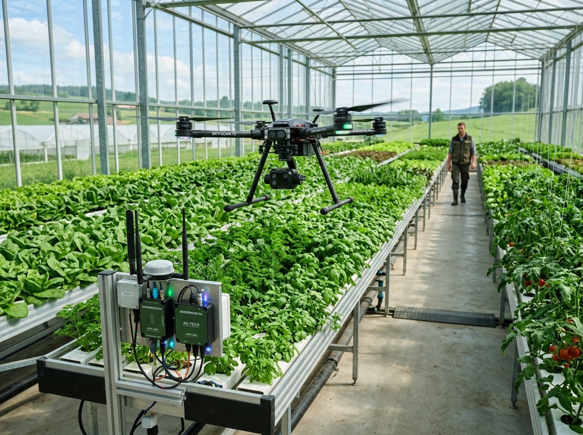 기술이 접목된 스마트 농업 현장